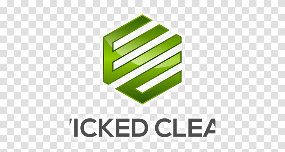 Cropped Wickedcleanlogoglownoincpng - Wicked Clean Sign, Label, Text, Green, Symbol Transparent Png