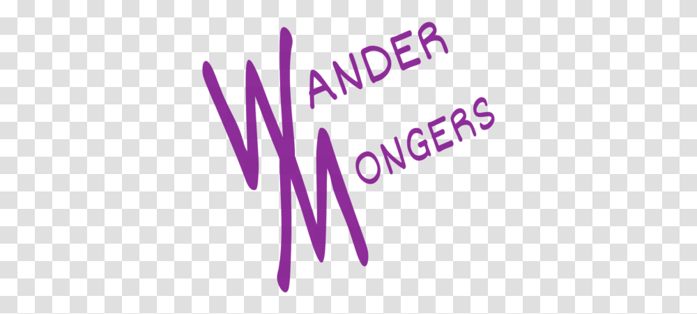 Cropped Wondermondertransparent23png - Wander Mongers Lilac, Text, Handwriting, Word, Alphabet Transparent Png
