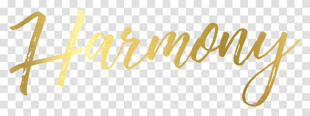 Cropped Word Harmony, Text, Calligraphy, Handwriting Transparent Png
