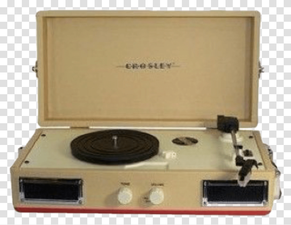 Crosley Recordplayer Aesthetic Polyvore Nichememe 60s Suitcase Record Player Transparent Png