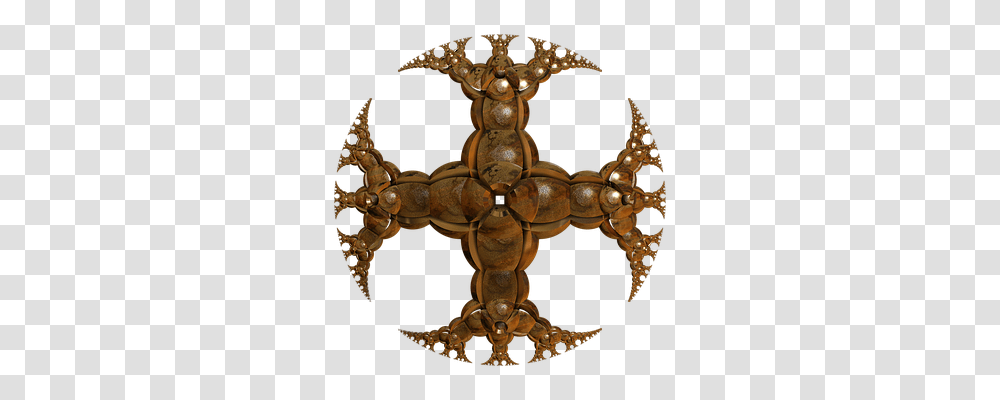 Cross Bronze, Chandelier, Lamp, Pattern Transparent Png