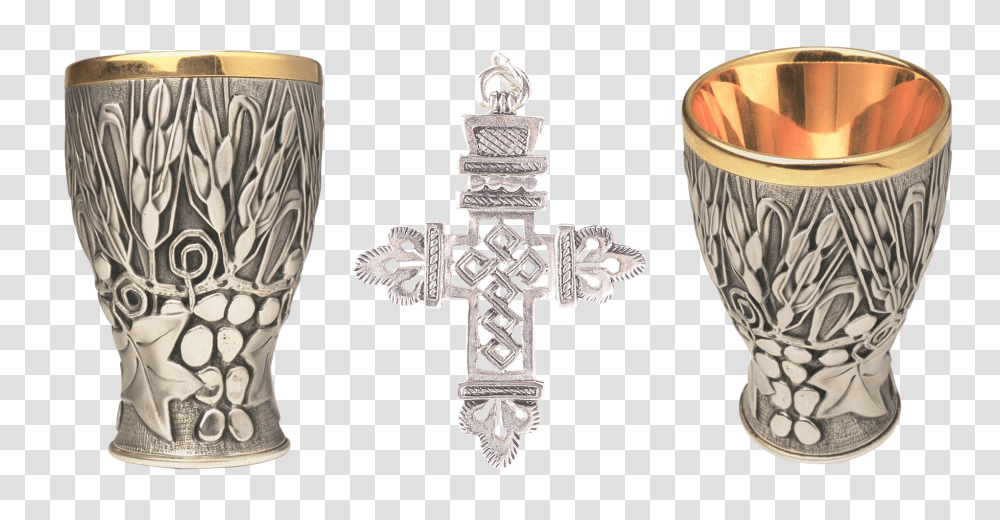 Cross Religion, Glass, Goblet Transparent Png