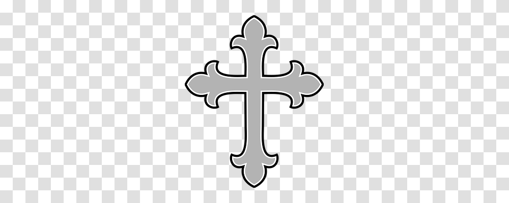 Cross Religion, Stencil, Crucifix Transparent Png