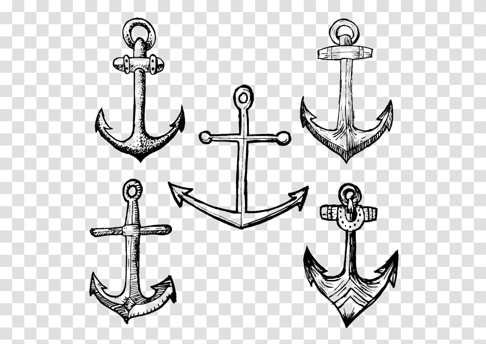 Cross, Anchor, Hook Transparent Png