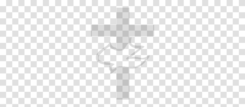 Cross And Dove Cross Dove Background, Outdoors, People, Astronomy, Outer Space Transparent Png