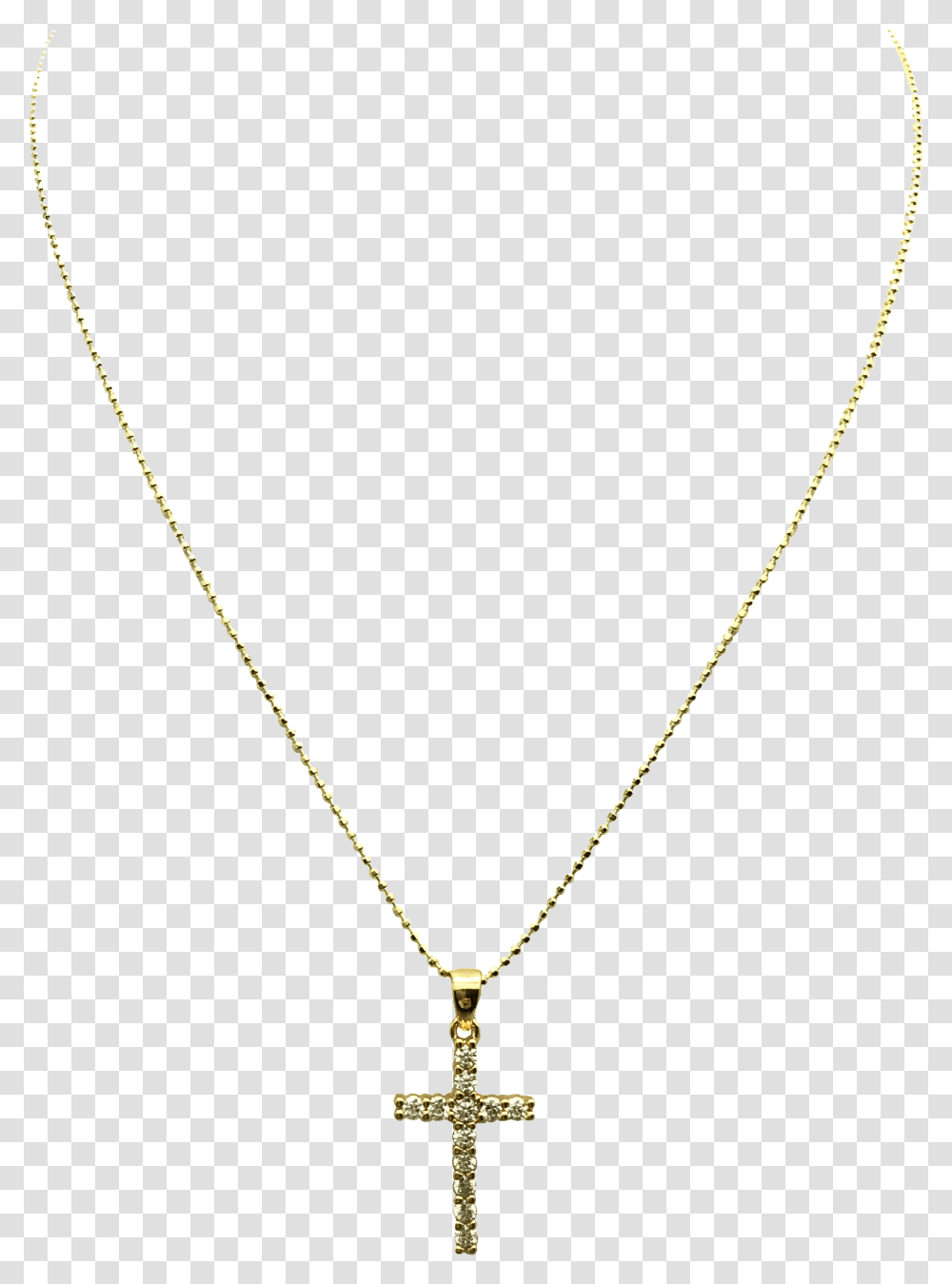 Cross Chain Gold Double Pearl Pendant Necklaces, Jewelry, Accessories, Accessory, Diamond Transparent Png