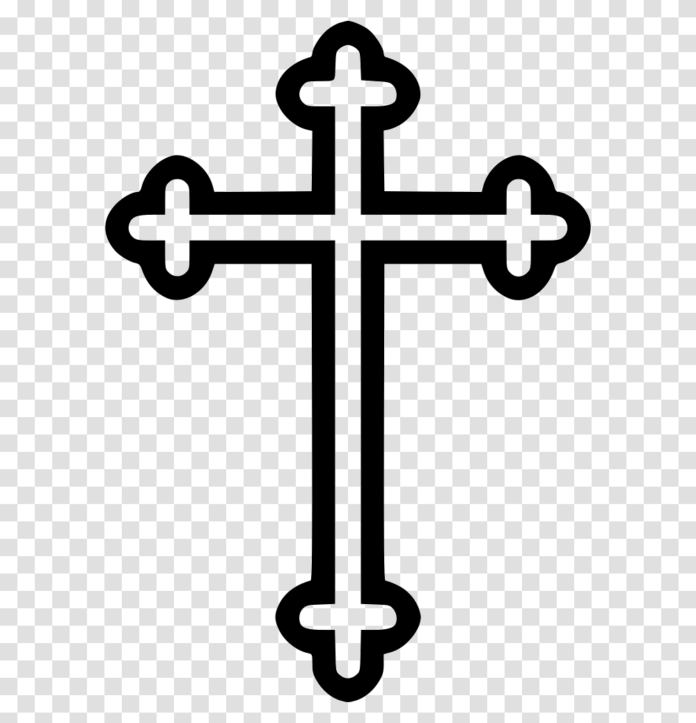 Cross Christian Religion Symbol Byzantine St Paul Episcopal Church Alexandria, Crucifix Transparent Png