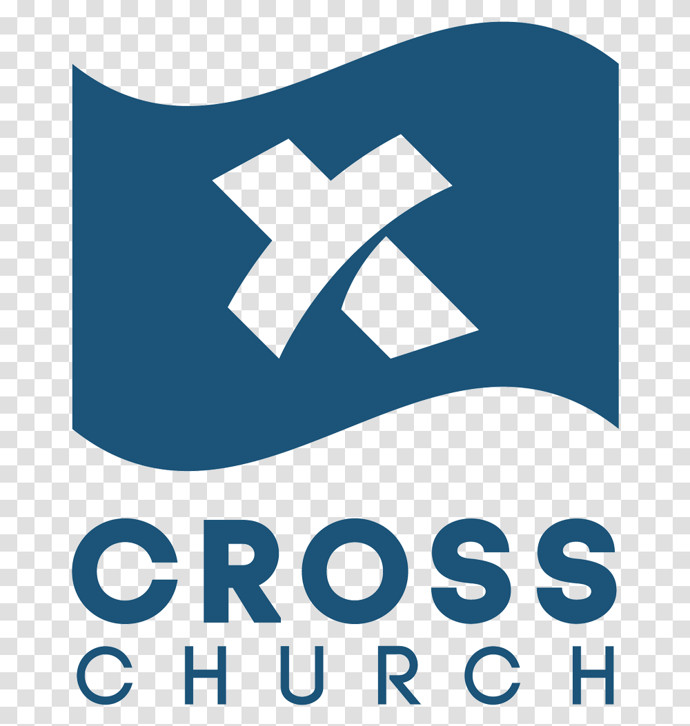 Cross Church Graphic Design, Recycling Symbol, Logo, Trademark Transparent Png