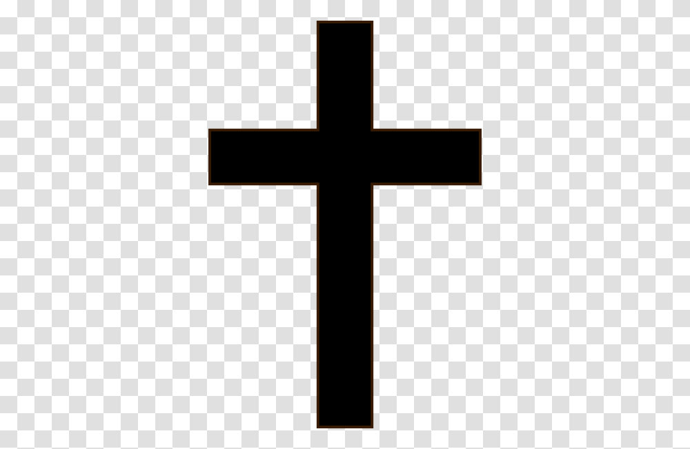 Cross Clipart Black And White, Crucifix, Apparel Transparent Png
