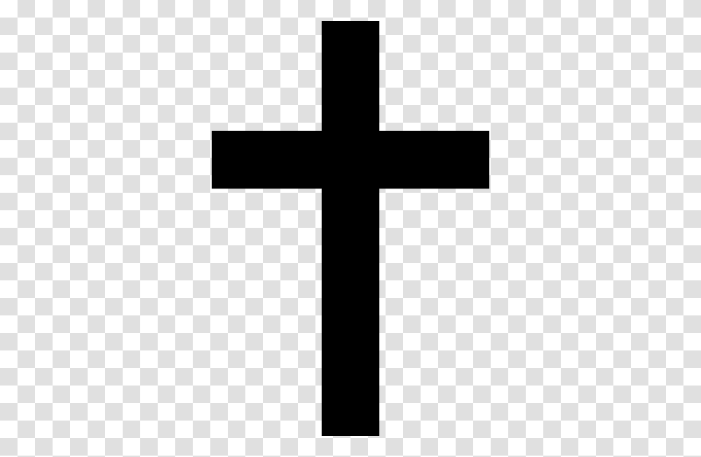 Cross Clipart Black And White, Crucifix Transparent Png