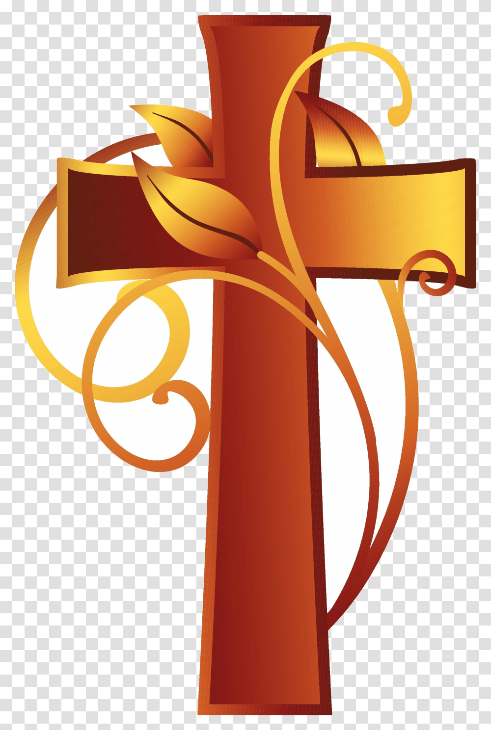 Cross Clipart Free On Christian Cross Clip Art, Scroll, Lamp Transparent Png