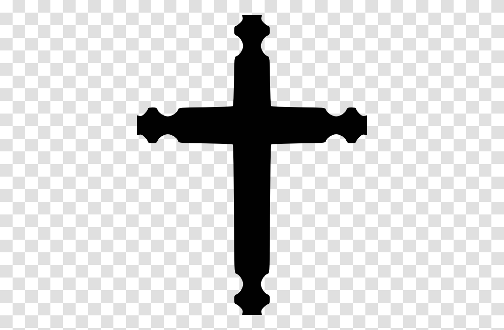 Cross Clipart Simple, Crucifix, Silhouette Transparent Png