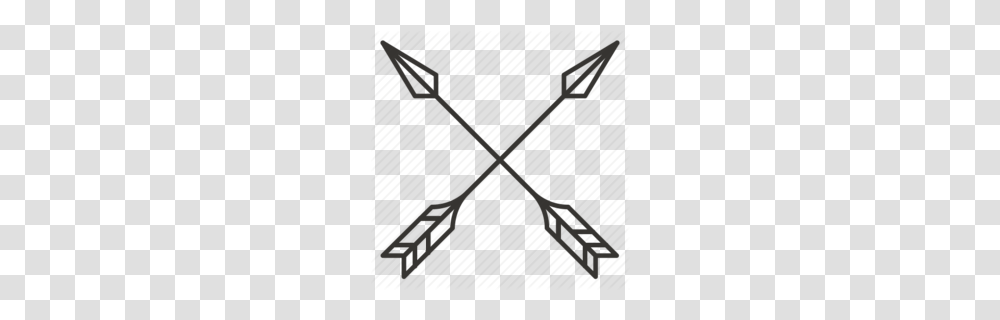 Cross Clipart, Spear, Weapon, Weaponry, Arrow Transparent Png