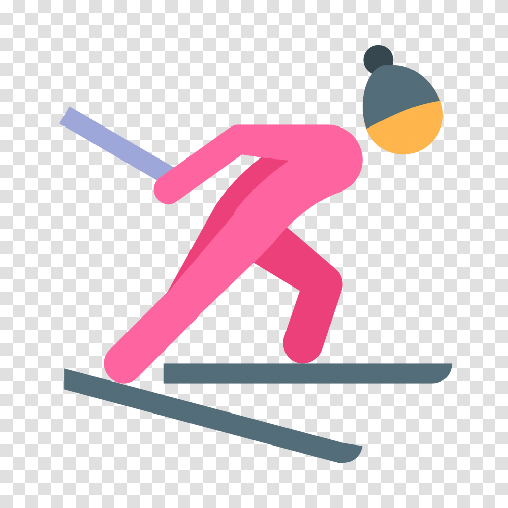 Cross Country Skiing Icon, Sport, Outdoors, Handrail, Nature Transparent Png