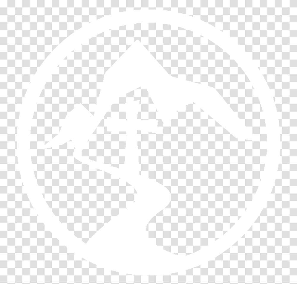 Cross Creek Church Black, Symbol, Recycling Symbol, Stencil Transparent Png