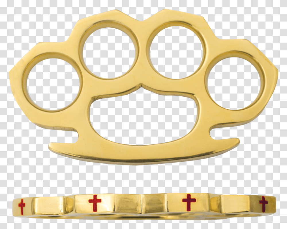 Cross Design Cross Brass Knuckles, Gun, Weapon, Weaponry, Sunglasses Transparent Png