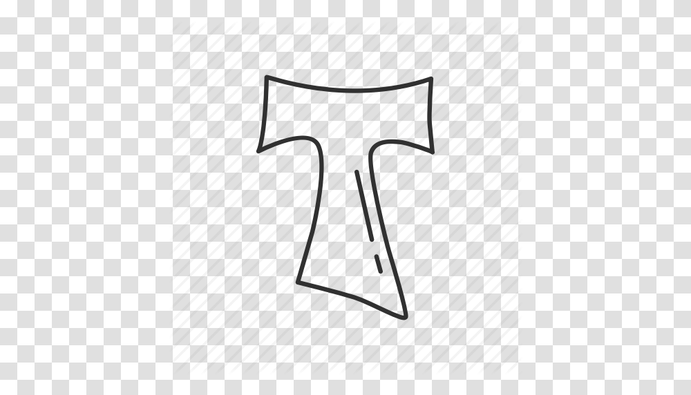 Cross Evil Symbol Letter T Tau Cross Icon, Alphabet, Word Transparent Png