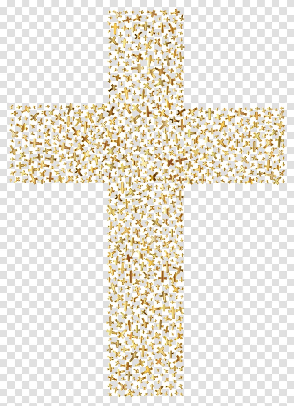 Cross Images Gold Cross Clip Art, Crucifix Transparent Png
