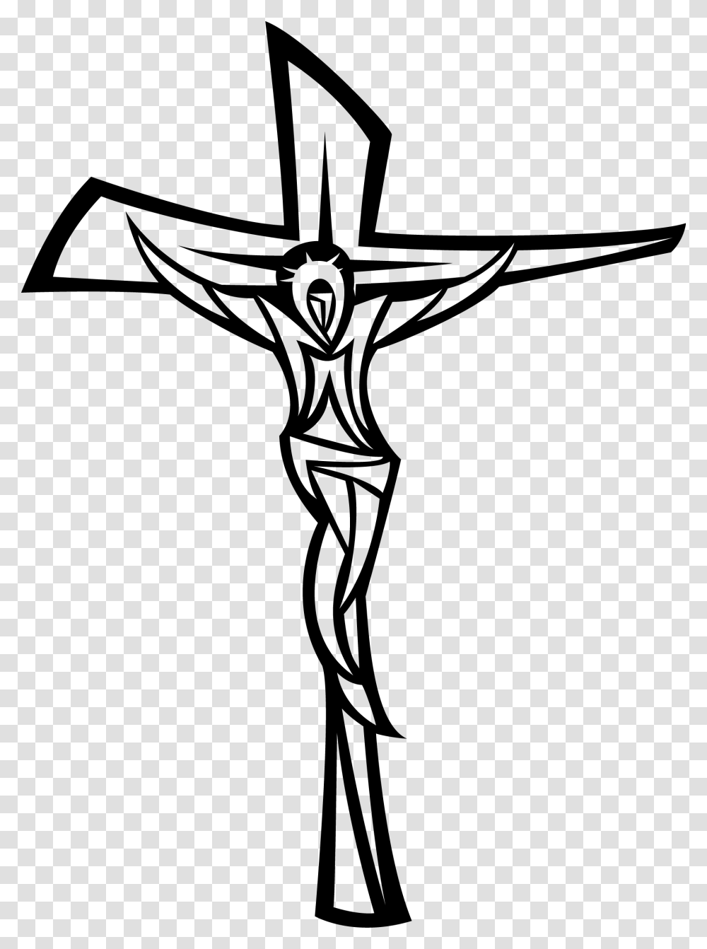 Cross Jesus Art Clipart Jesus Cross Logo, Crucifix Transparent Png