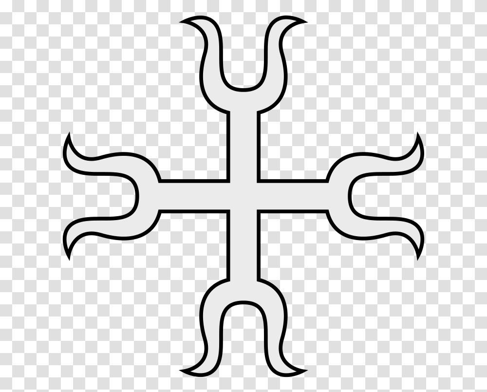 Cross Moline Wikimedia Commons Cross, Symbol, Weapon, Weaponry, Emblem Transparent Png