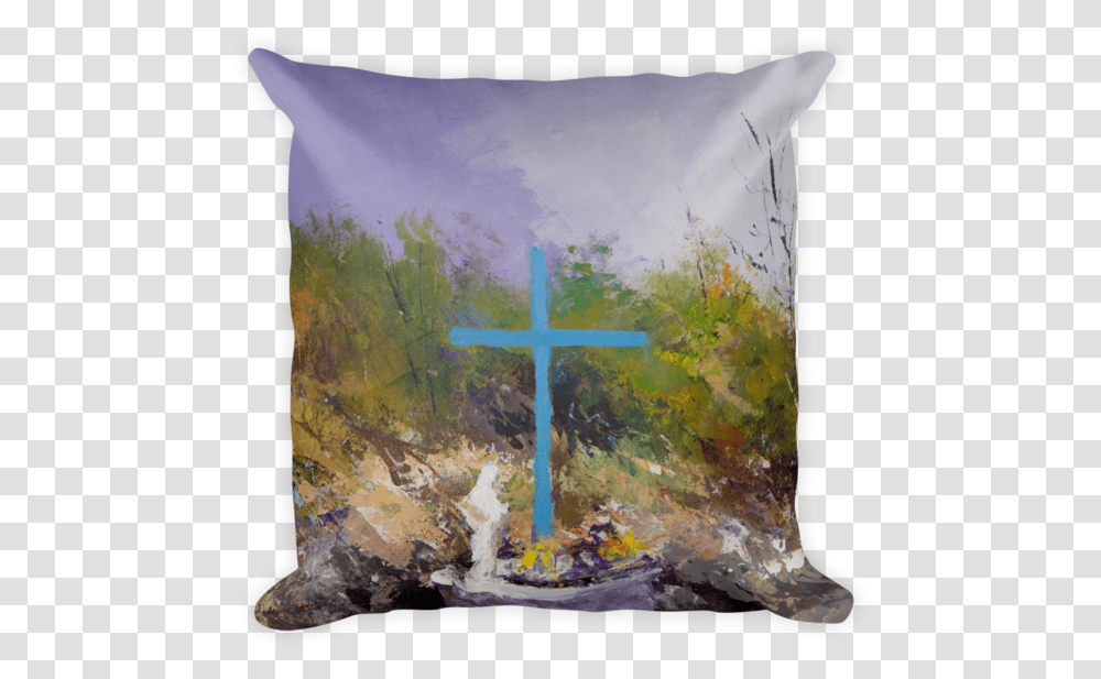 Cross Mountain Official Film Merchandise Christian Cross, Pillow, Cushion, Painting, Art Transparent Png