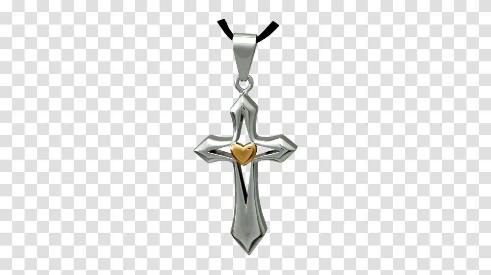 Cross My Heart Stainless Steel Cremation Jewelry Memorial Gallery, Lamp, Pendant, Crucifix Transparent Png