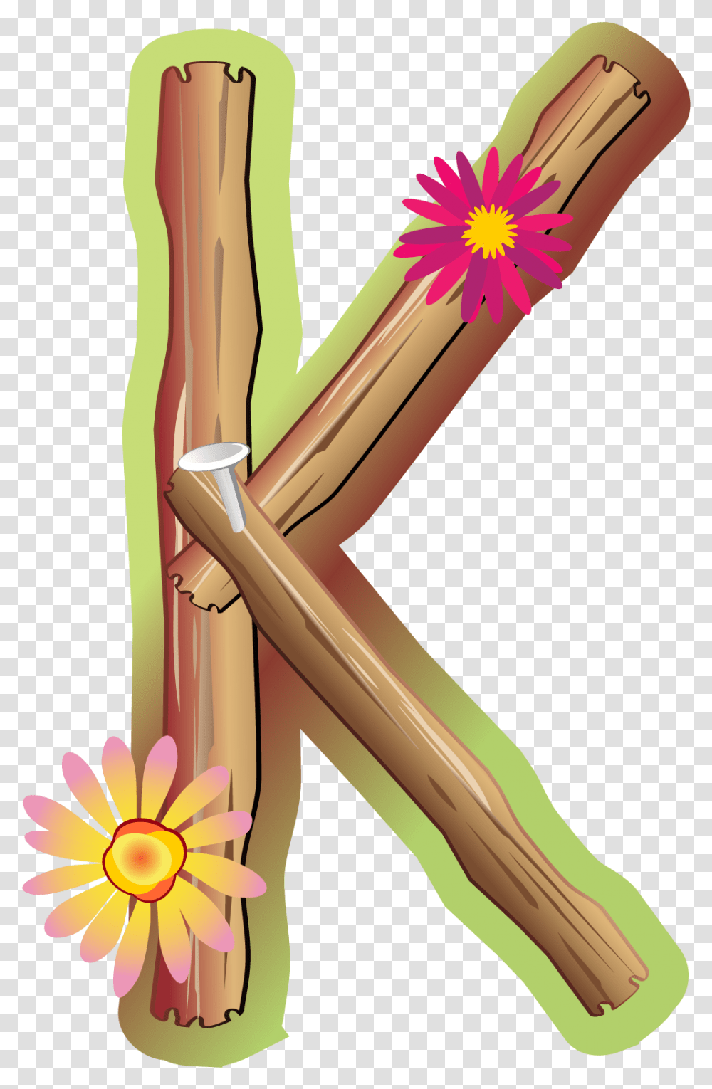 Cross, Plant, Outdoors, Stick, Flower Transparent Png