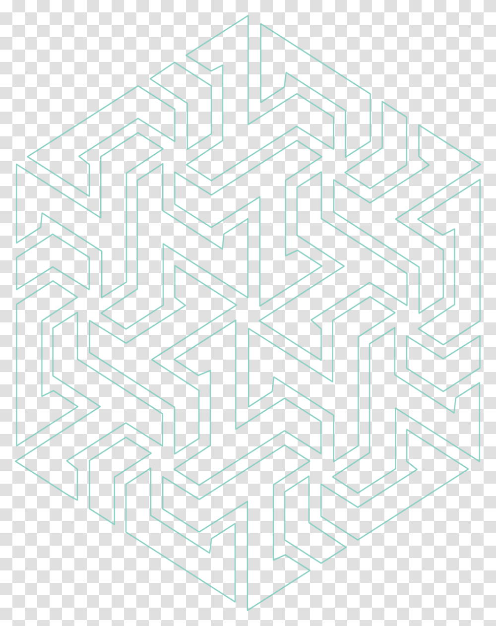 Cross, Rug, Maze, Labyrinth, Pattern Transparent Png