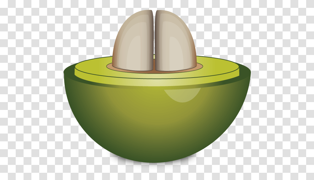 Cross Section Of Unripe Coffee Cherry Circle, Bowl, Tape, Milk, Beverage Transparent Png