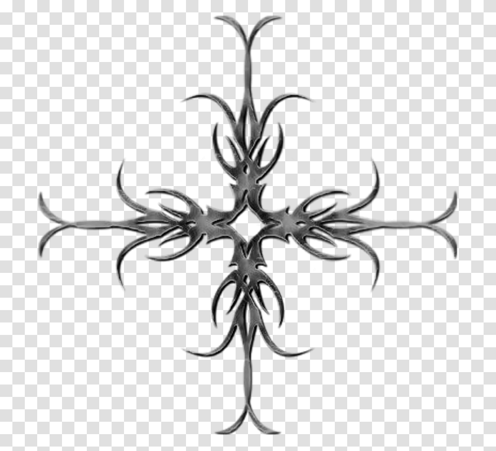 Cross, Stencil, Spider, Invertebrate, Animal Transparent Png