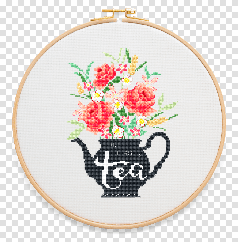 Cross Stitch, Embroidery, Pattern, Rug Transparent Png
