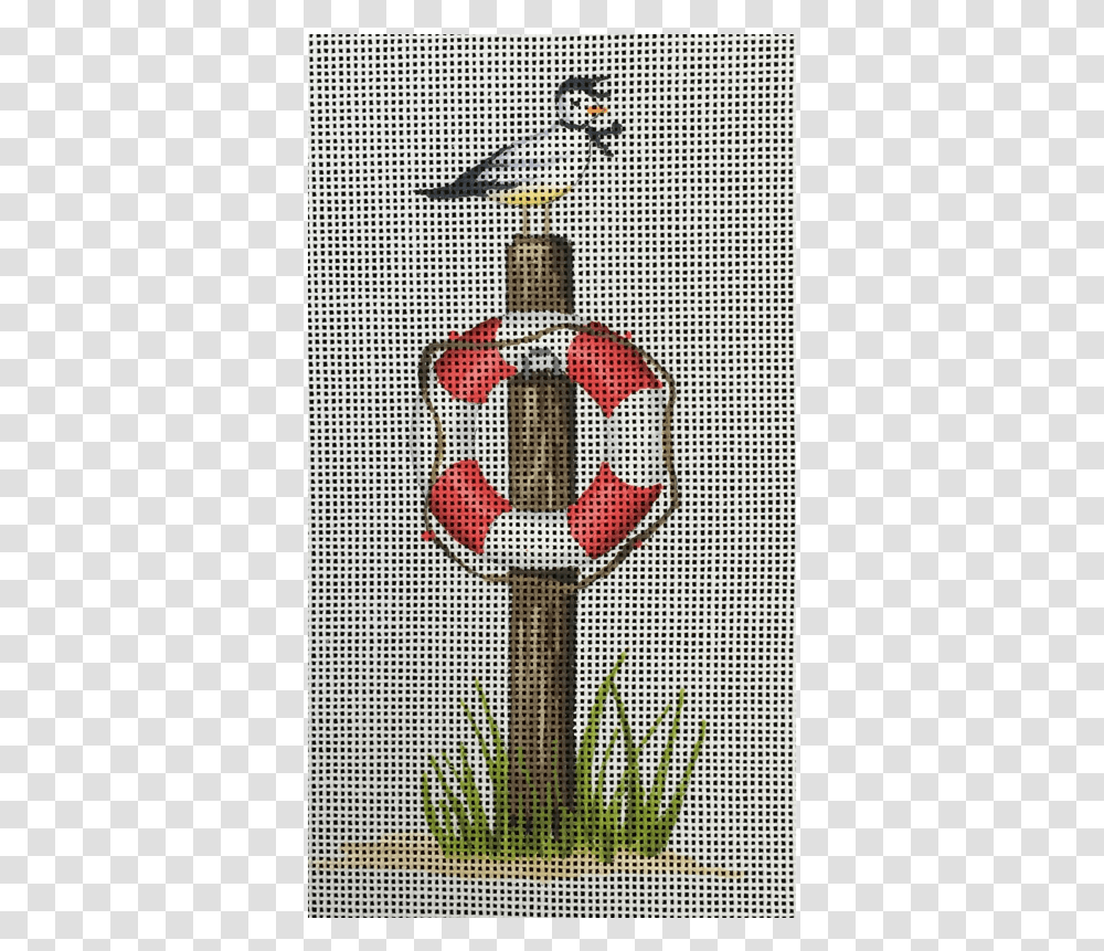 Cross Stitch, Pattern, Embroidery, Life Buoy, Tapestry Transparent Png