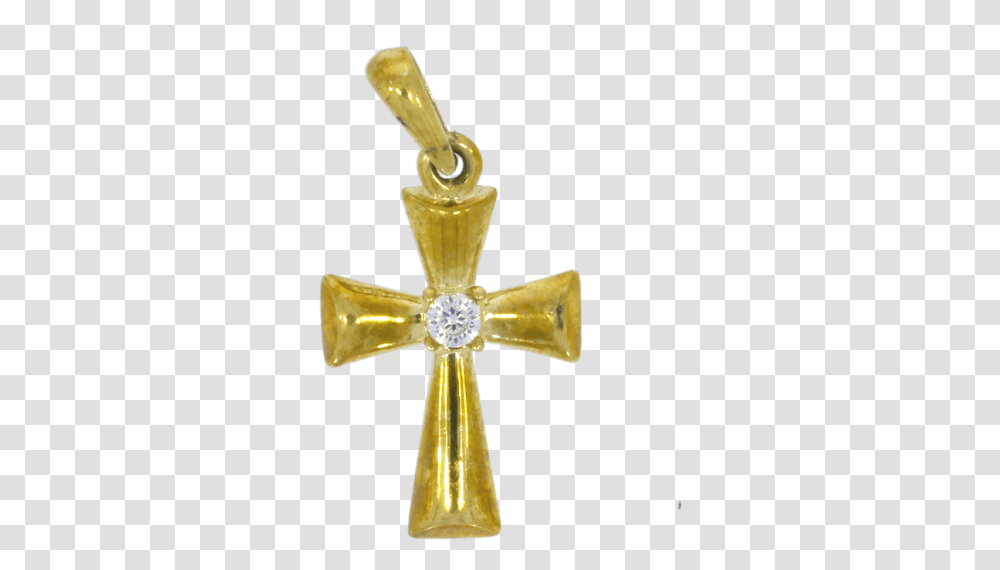 Cross, Crucifix, Gold Transparent Png