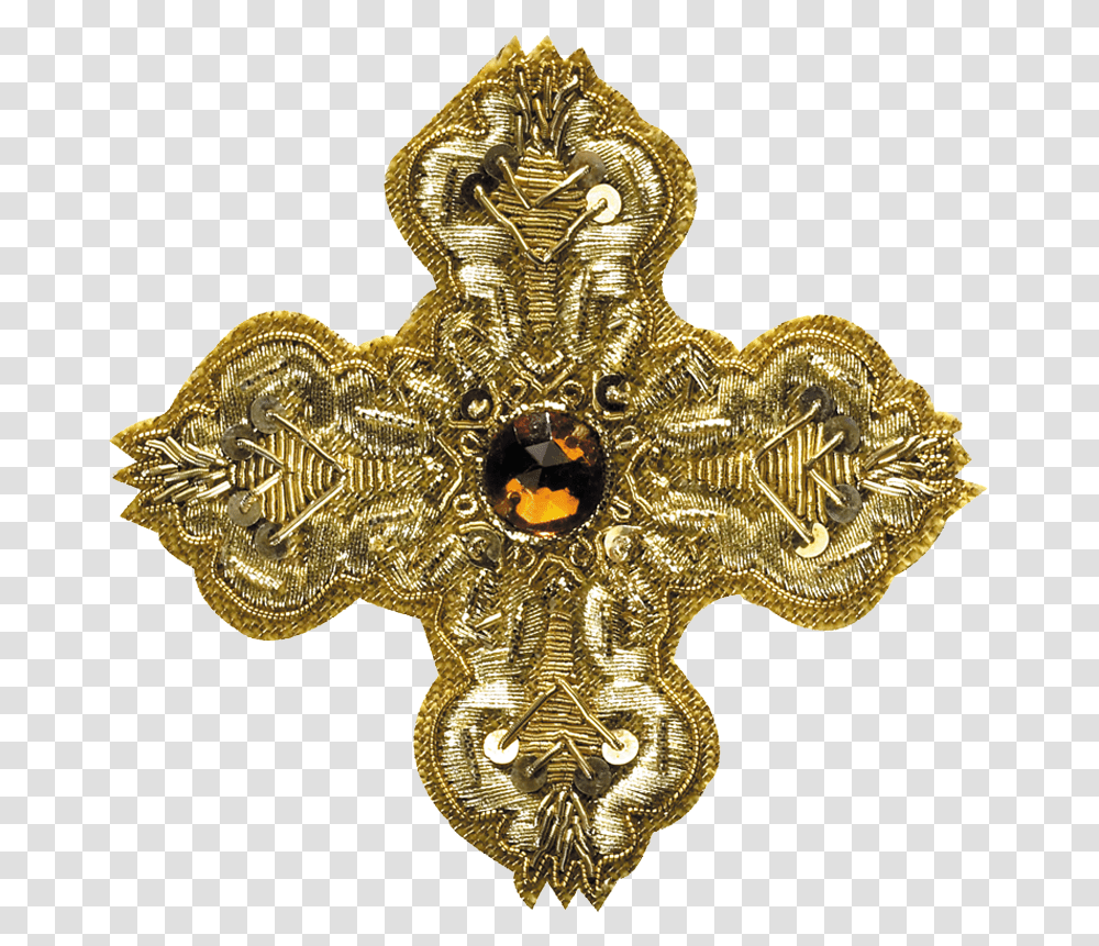 Cross, Gold, Accessories, Accessory Transparent Png