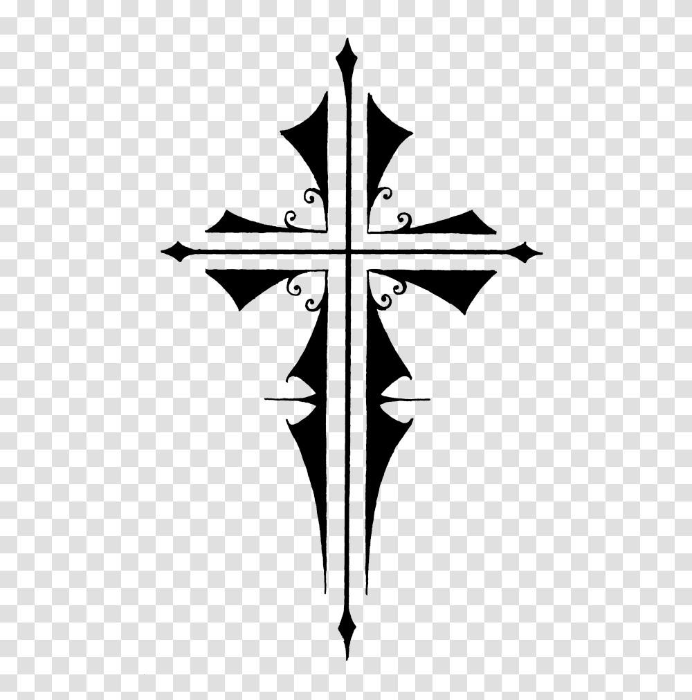 Cross Tatto, Crucifix Transparent Png