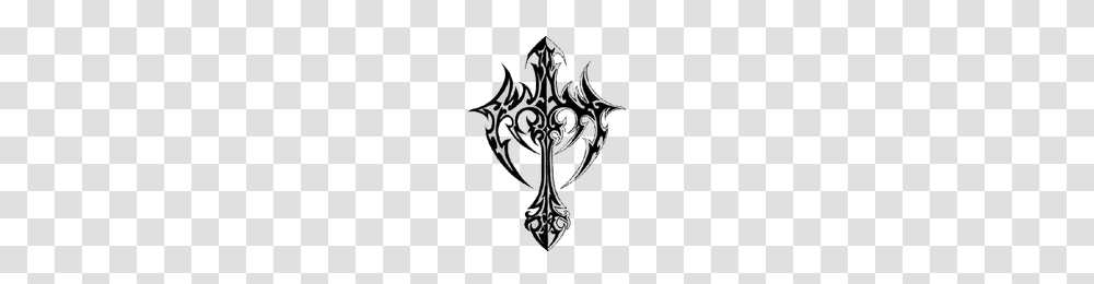 Cross Tattoo Image, Weapon, Weaponry, Emblem Transparent Png