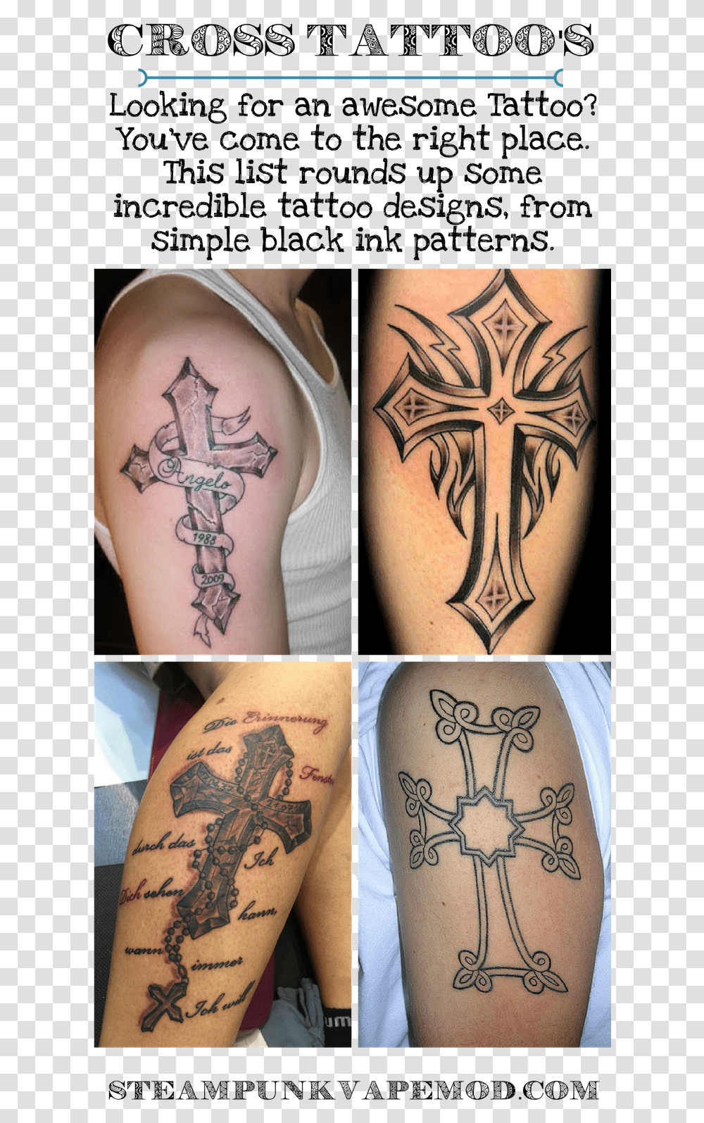 Cross Tattoos Cross Tattoos Henna Future Tattoos Tattoos Cross, Skin, Person, Human Transparent Png