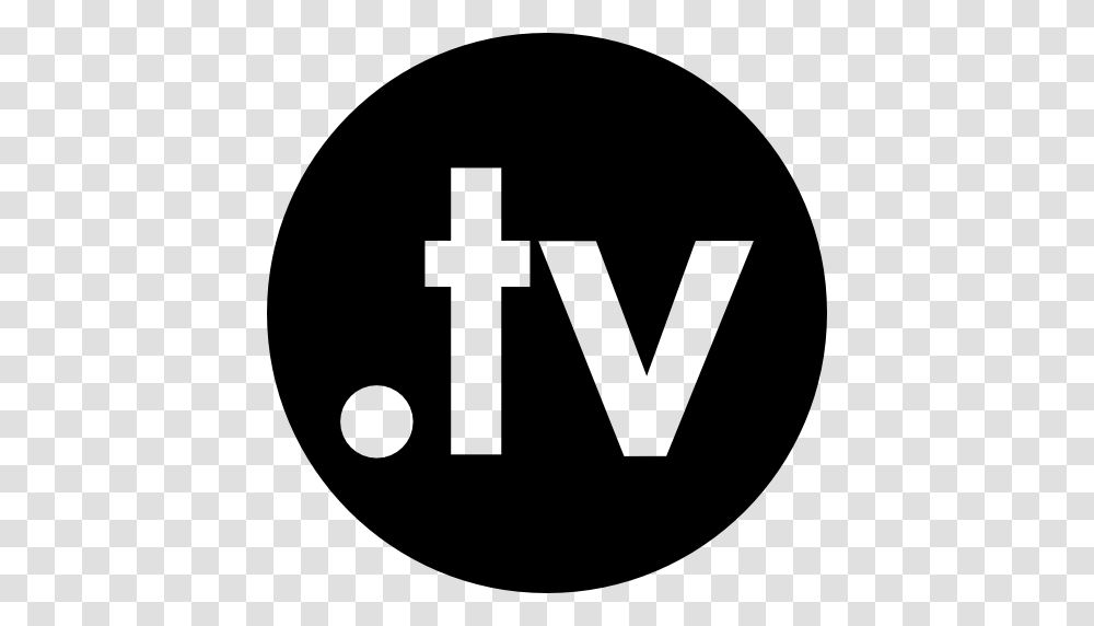 Cross Tv Logo, Label, Trademark Transparent Png