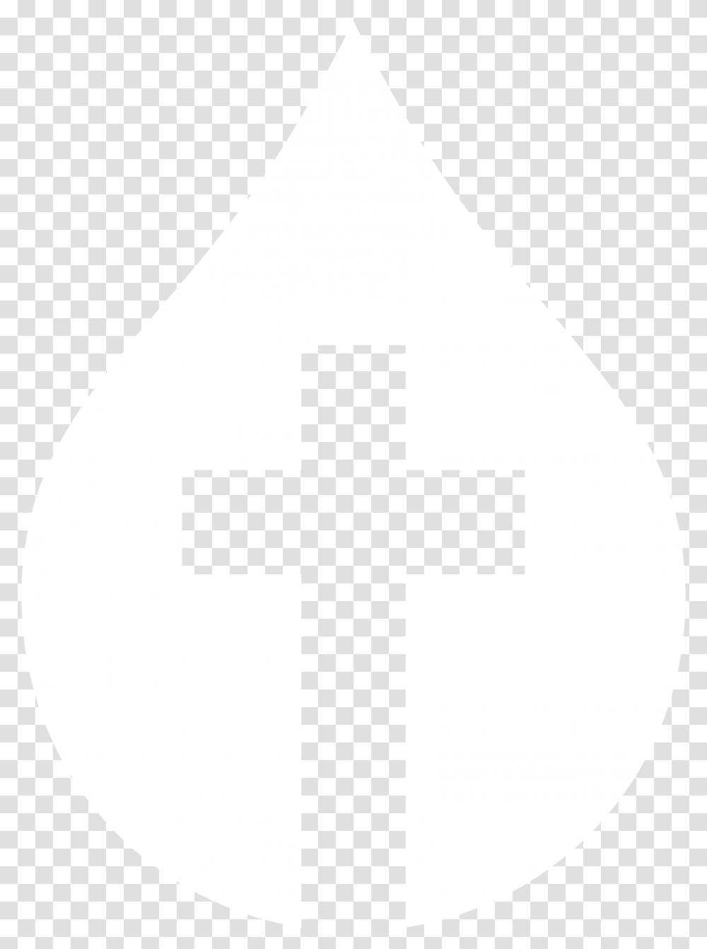 Cross, White, Texture, White Board Transparent Png