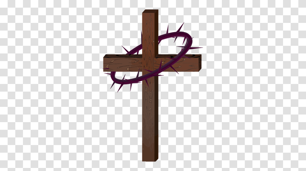 Cross With Crown Of Thorns Cross Crown Of Thorns, Outdoors, Building Transparent Png