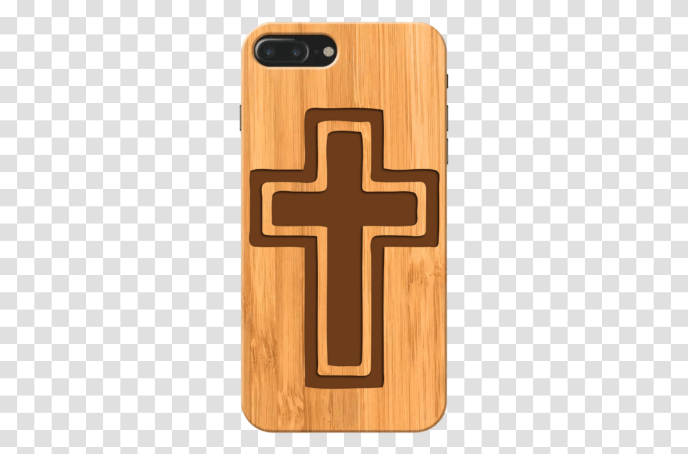 Cross Wooden Phone Case American Wooden Case, Electronics, Logo Transparent Png