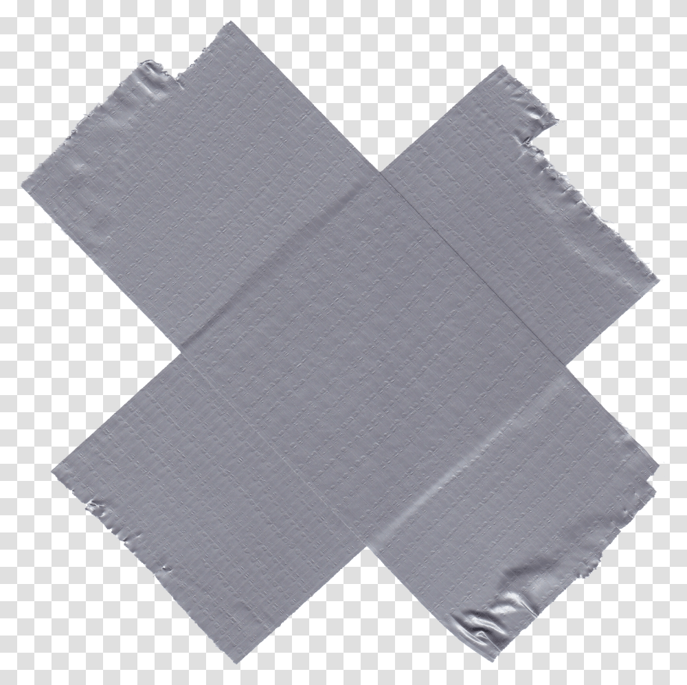 Cross X Duct Tape Duct Tape X, Paper, Rug, Aluminium Transparent Png