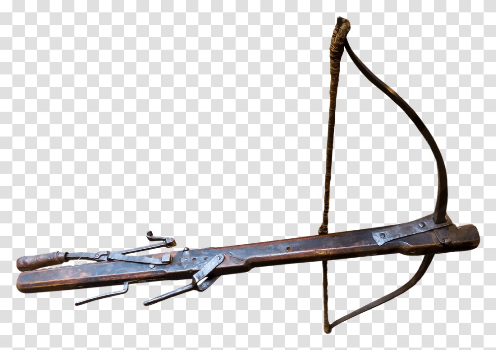 Crossbow Chinese Crossbow, Gun, Weapon, Weaponry, Arrow Transparent Png