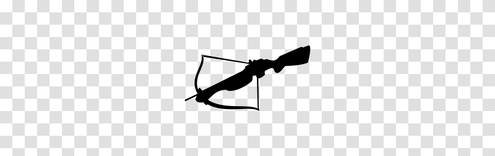 Crossbow Icon Myiconfinder, Gray, World Of Warcraft Transparent Png