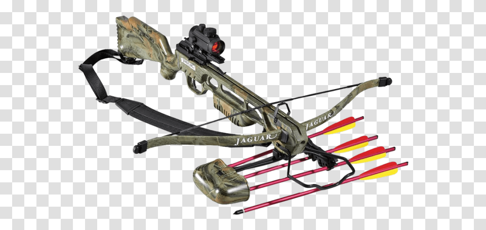 Crossbow Jaguar 175 Lbs, Arrow, Gun, Weapon Transparent Png