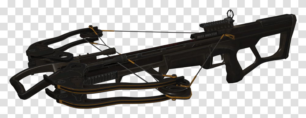 Crossbow Model Aw Crossbow, Gun, Weapon, Weaponry, Transportation Transparent Png