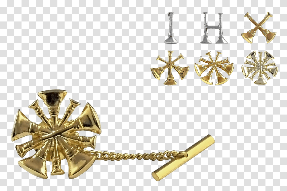 Crossed Bugles Tie Tac, Accessories, Accessory, Jewelry, Crown Transparent Png