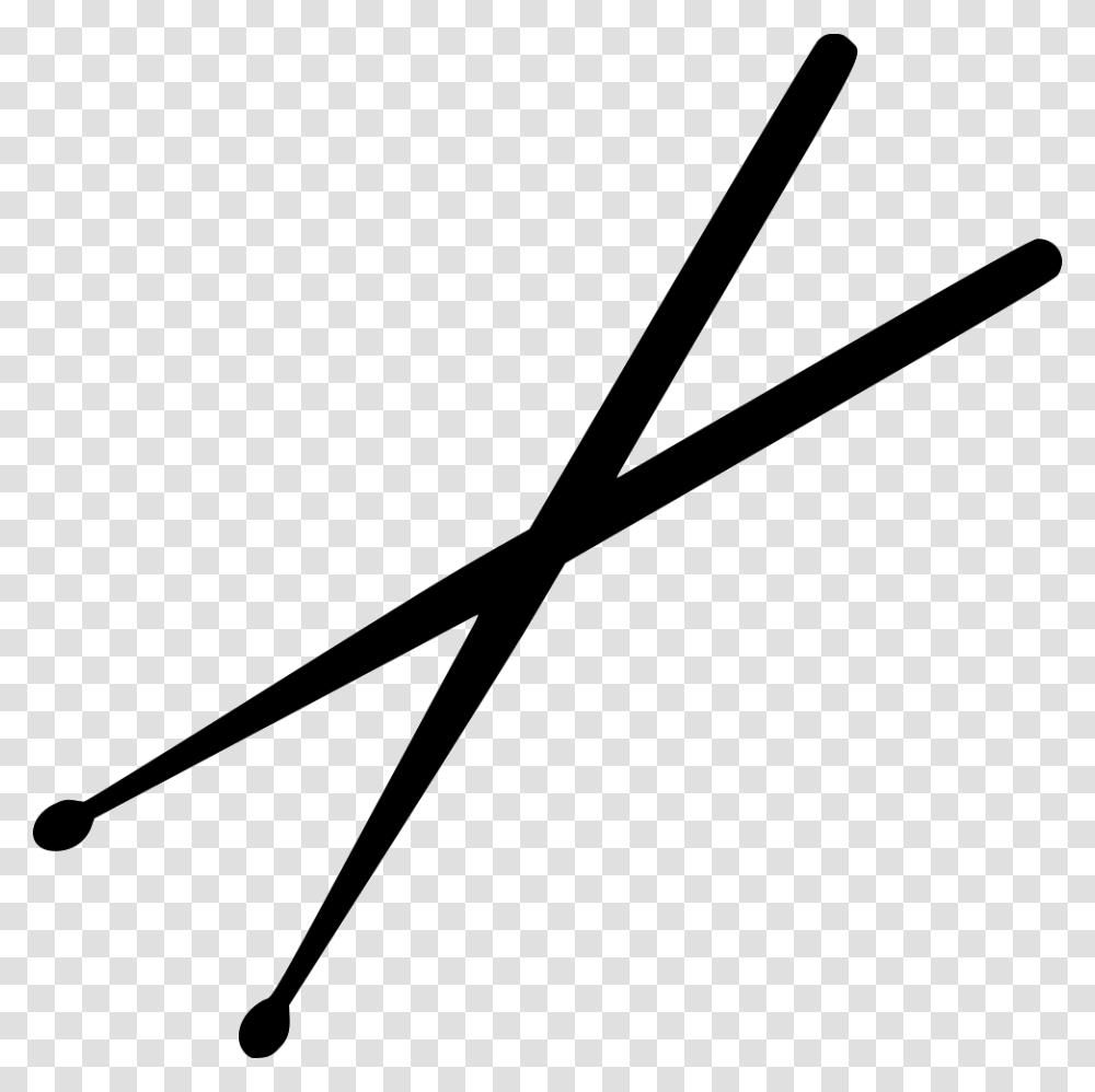 Crossed Drumsticks Clip Art, Weapon, Weaponry, Triangle Transparent Png