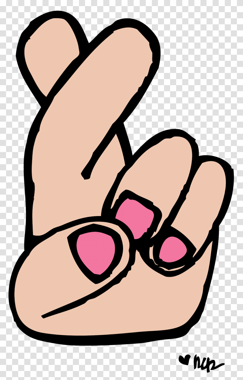 Crossed Fingers Clip Art, Hand, Nail, Manicure Transparent Png