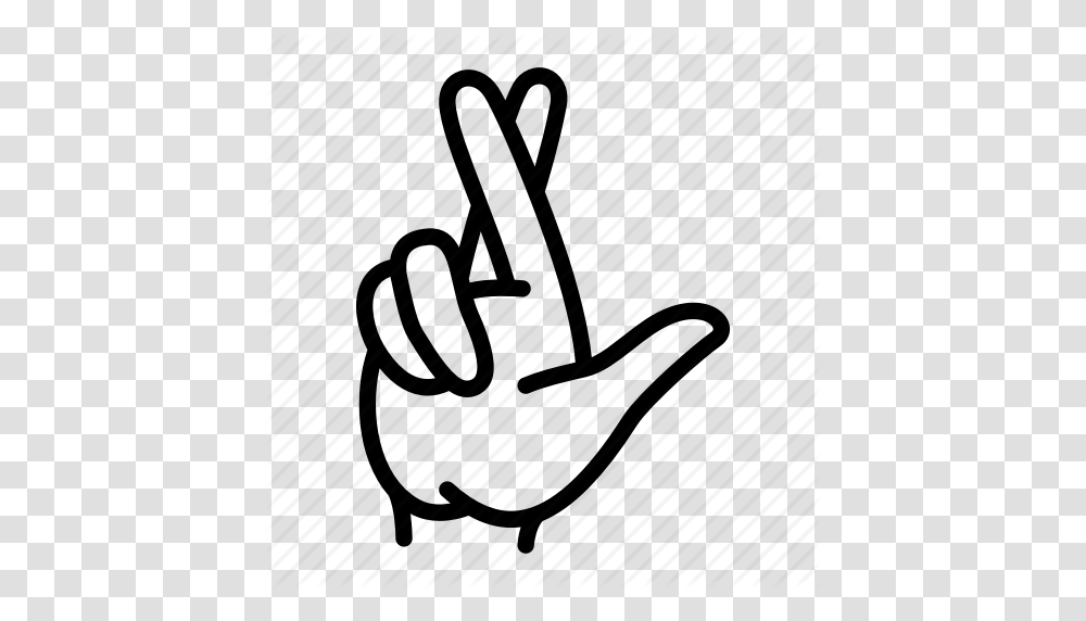 Crossed Fingers Gesture Hand Luck Secret Wish Icon, Tool, Lawn Mower, Kart Transparent Png